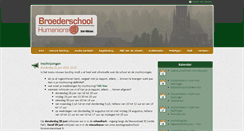 Desktop Screenshot of humaniora.broeders.be