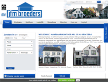 Tablet Screenshot of broeders.com